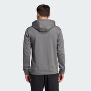 Зіп-худі Adidas Men's Team Issue Full-Zip Hoodie Gray - Зображення 2