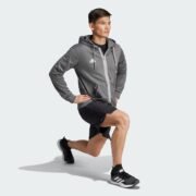 Зіп-худі Adidas Men's Team Issue Full-Zip Hoodie Gray - Зображення 5