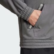 Зіп-худі Adidas Men's Team Issue Full-Zip Hoodie Gray - Зображення 3